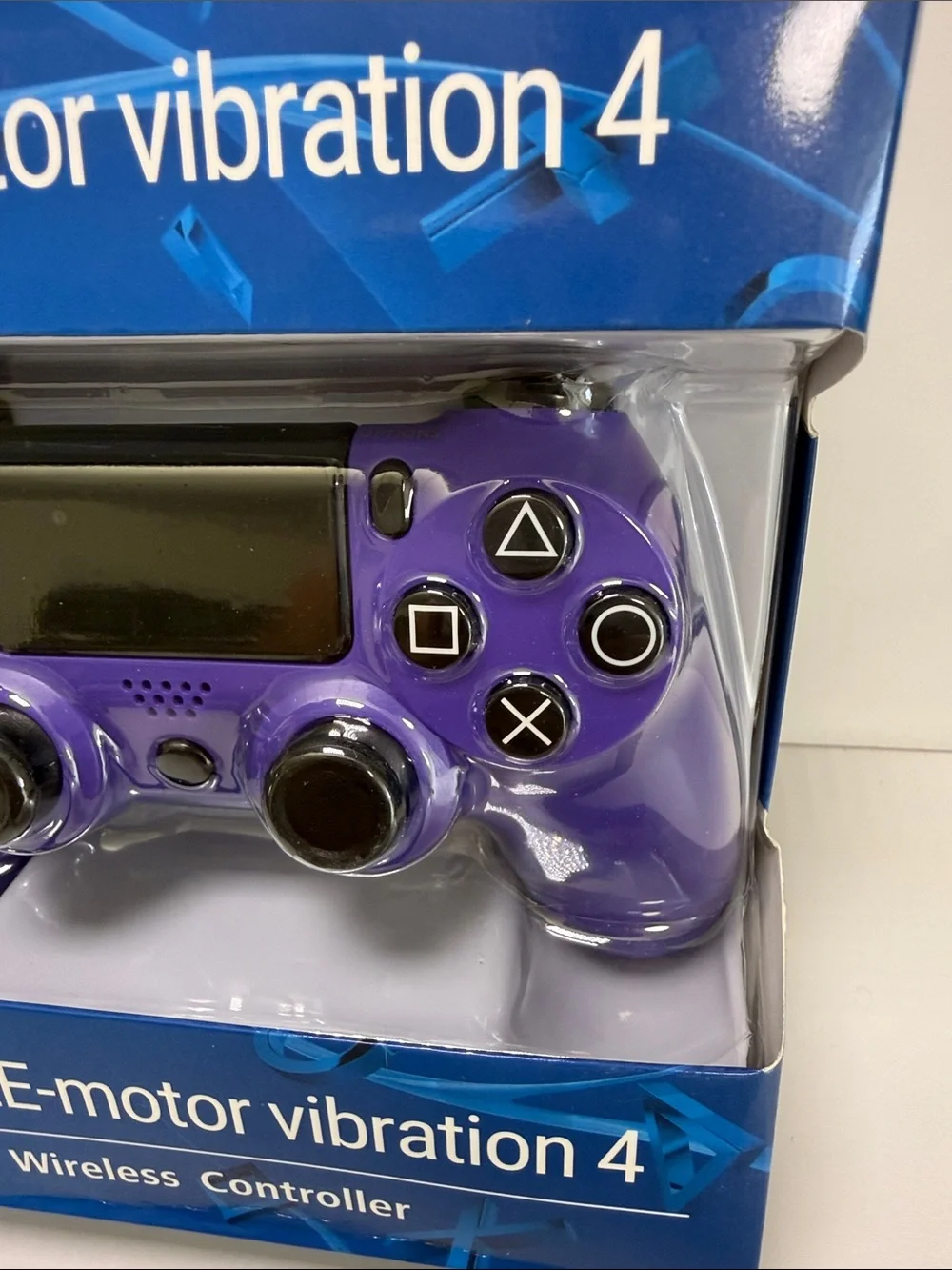 Purple Wireless Double-Motor Vibration Controller